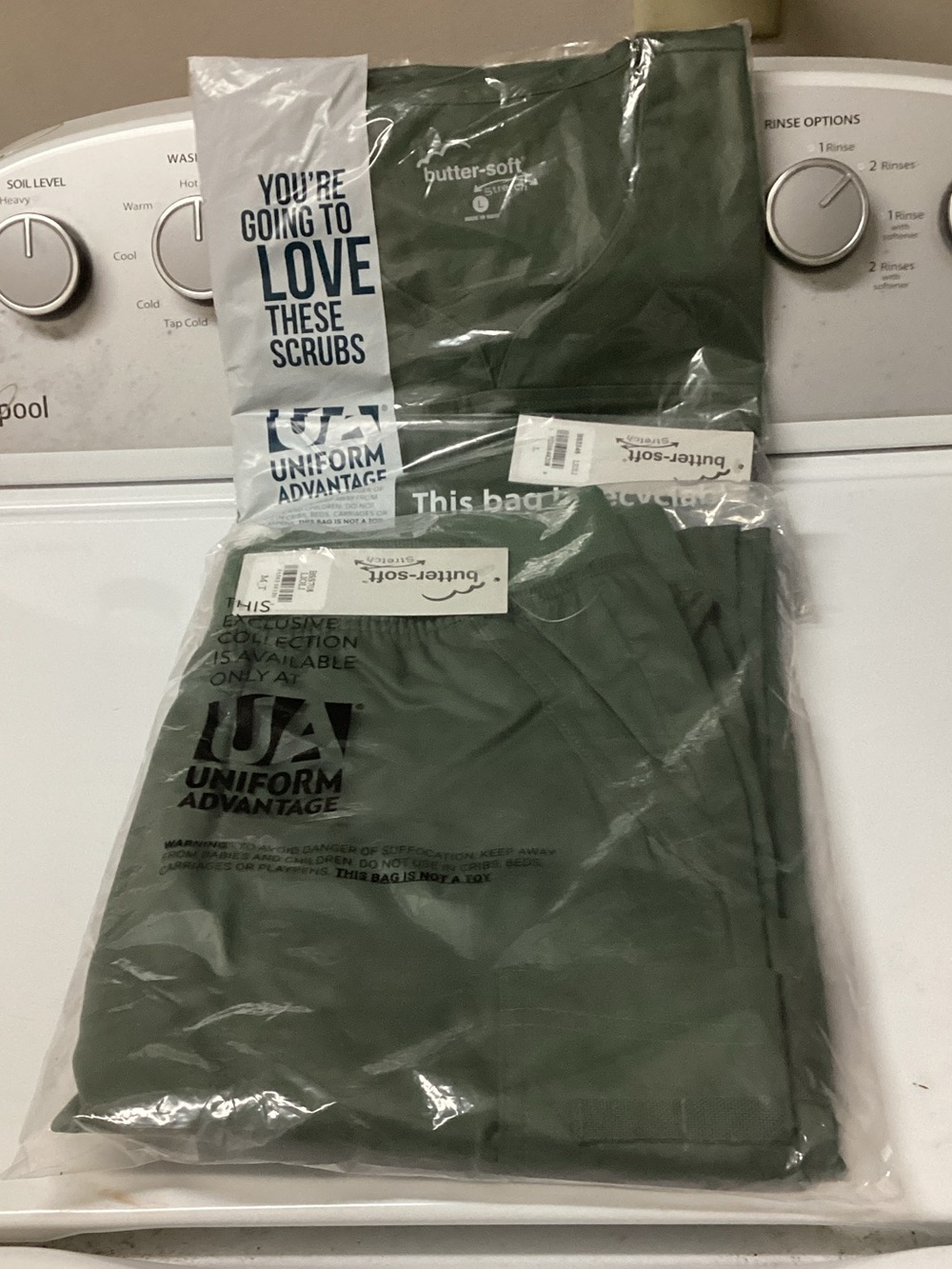 Uniform Advantage Butter-Soft Scrub Set in Olive